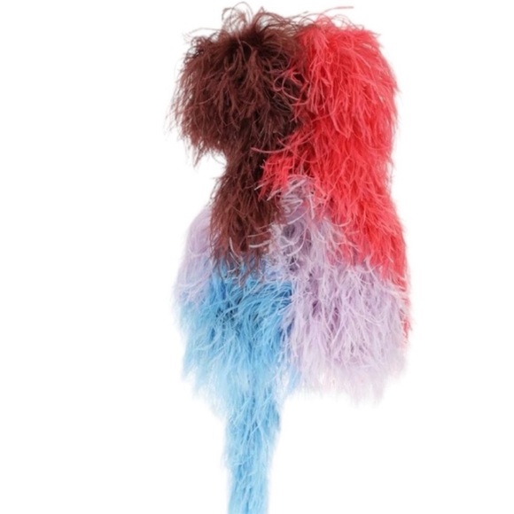 The Attico Keri Feather Mini Dress - Picture 5 of 8